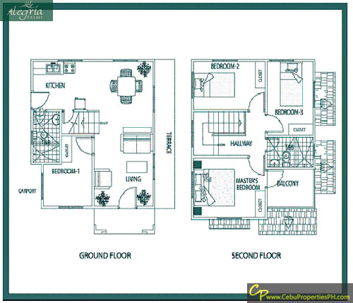 Alegria Palms Palacios Grande Floor Plan