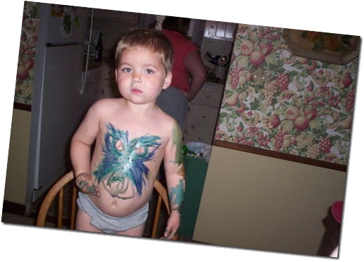 Child  Body Painting