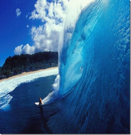 water surfing
