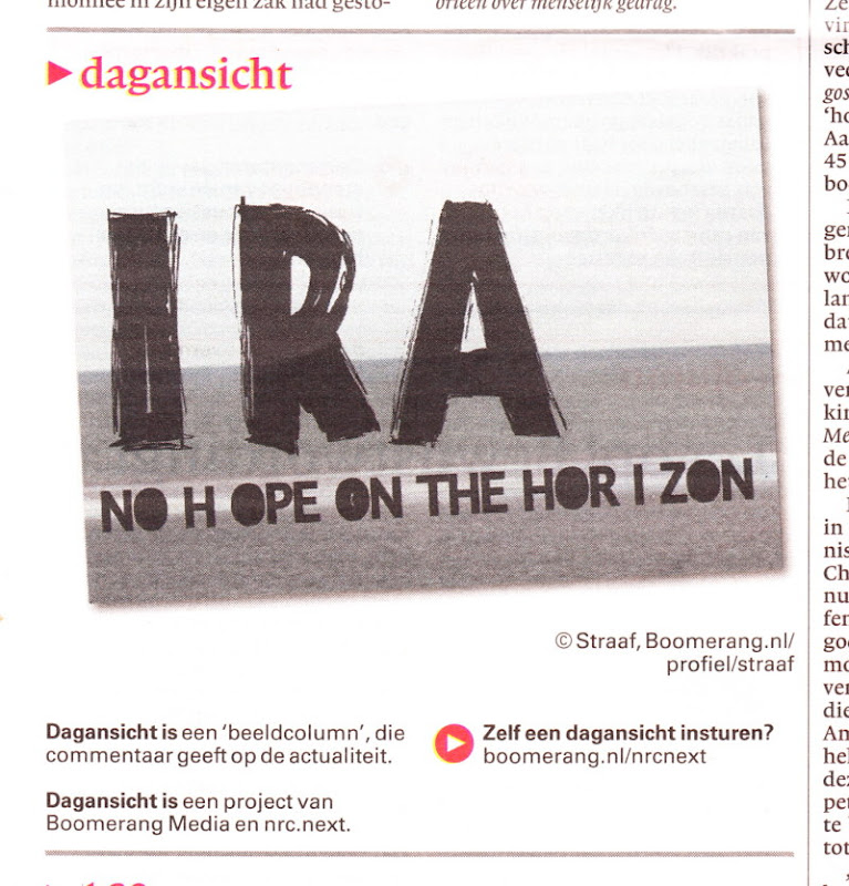 IRA - No hope on the horizon in nrc.next