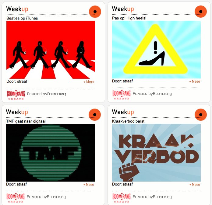 Een paar van mijn ontwerpen op Viva.nl