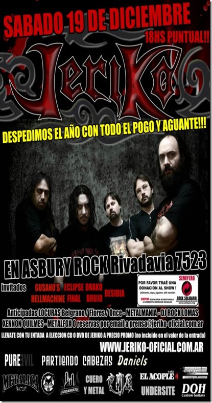 jeriko 19 diciembre