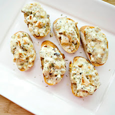 Apple Walnut Crostini