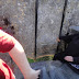 Kissing the Blarney Stone