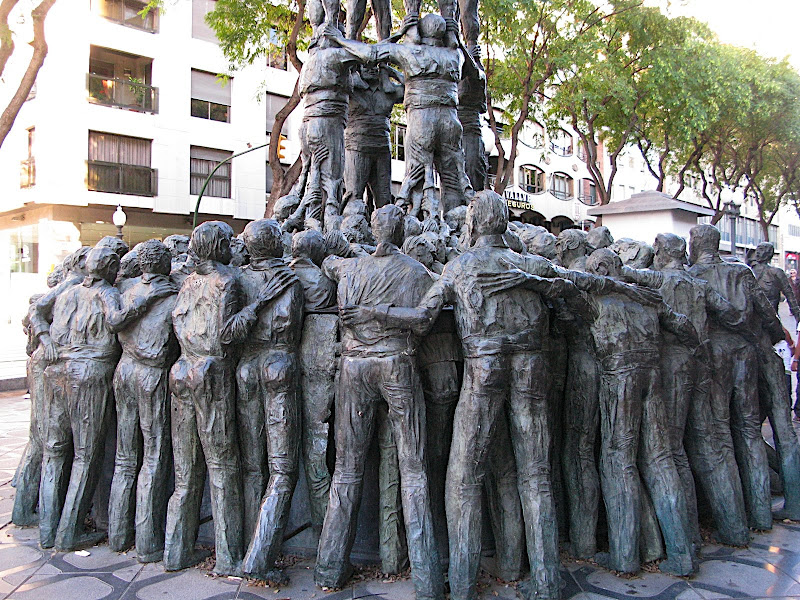 Monument als Castellers, Tarragona (XVIII)