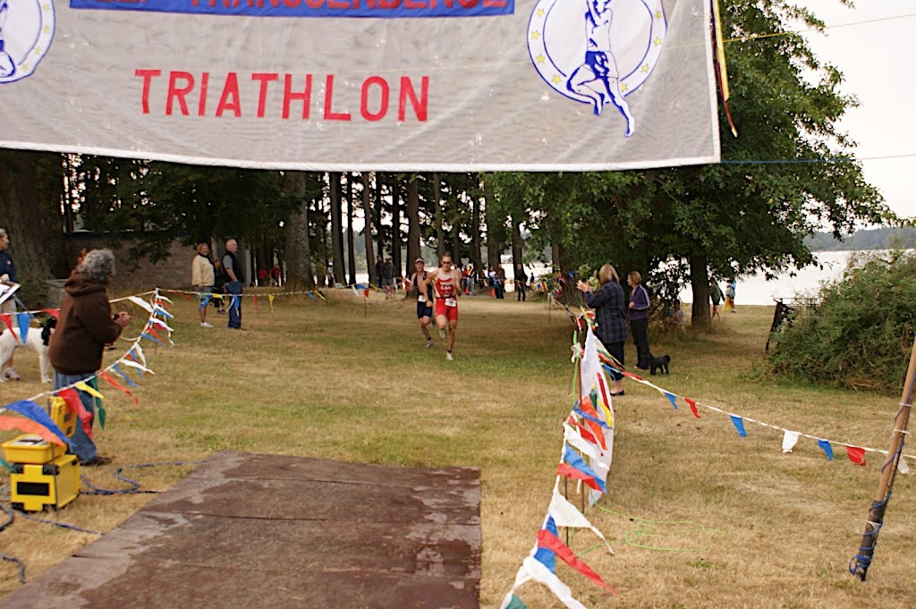 Finish line at Sri Tri 2010
