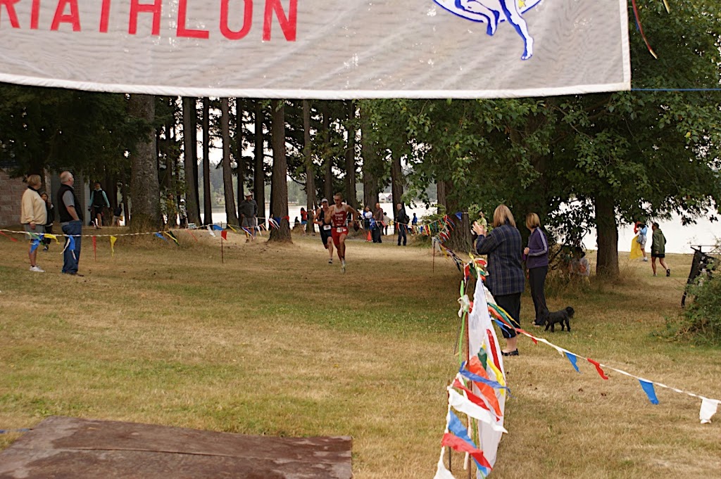 Finish line at Sri Tri 2010