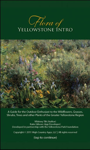 Flora of Yellowstone Intro