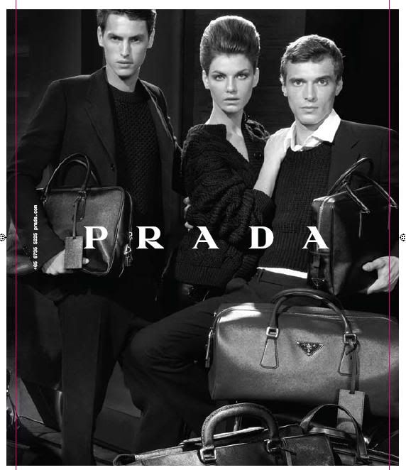 Prada, campaña colección Hombre otoño 2010