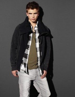 Bershka, menswear lookbook Winter 2010