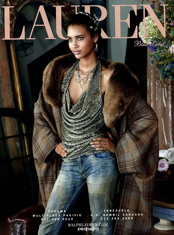 Ralph Lauren Blue Label, campaña otoño invierno 2010