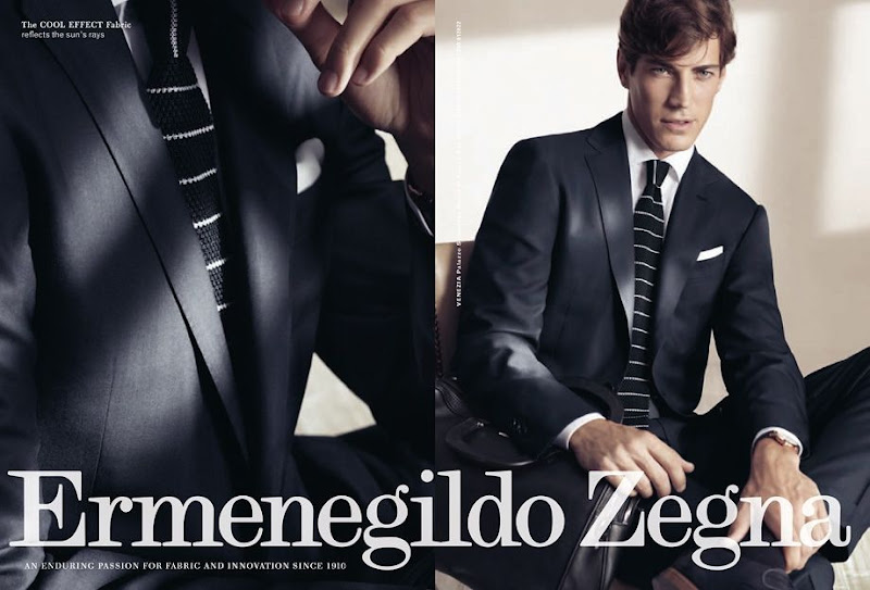 Ermenegildo Zegna,campaña primavera verano 2011
