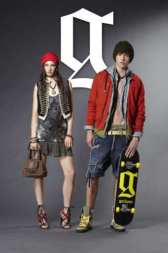 Galliano,lookbook primavera verano 2011