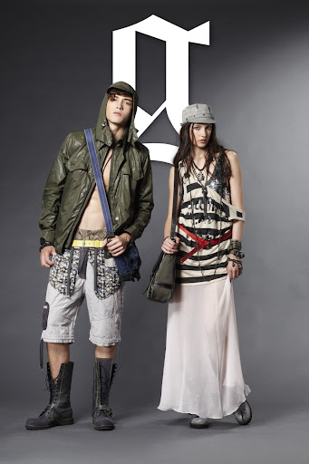 Galliano,lookbook primavera verano 2011