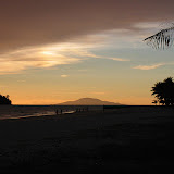 Sunset Pantai Cenang seen fro Beach Garden Resort