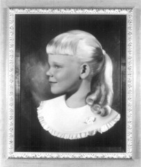 Judith Lynn Ostlund portrait, June 1958
