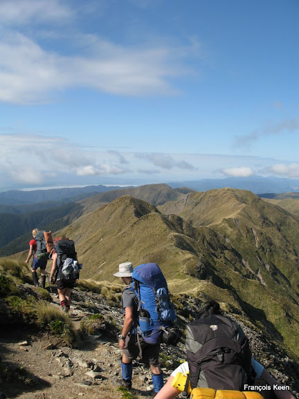 NZ - Tararuas - after Kime hut - on the way to Mt Hector
