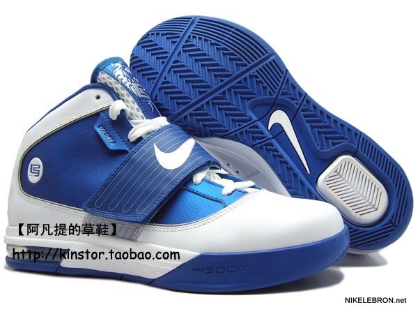 Nike Zoom Soldier IV TB WMNS 8211 WhiteRoyal Sample New Photos
