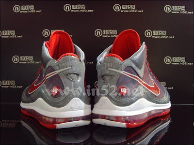 Cool Grey/Varsity Red White Nike Max LeBron VII (7) First Pics nike air max lebron 7 ss grey white red 1 03 Cool Grey/Varsity Red White Nike Max LeBron VII (7) First Pics