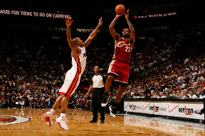 lebron james nba 100125 cle at mia 24 LeBron and Co. Still #1 in the NBA. Cavaliers Win Nine in a Row.