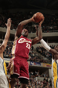 lebron james nba 100129 cle at ind 04 LeBron and Co. Still #1 in the NBA. Cavaliers Win Nine in a Row.