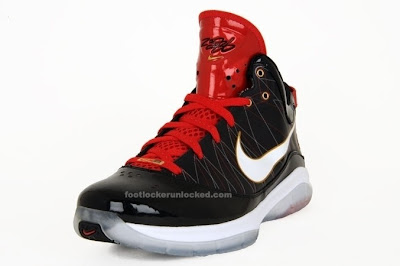 Nike LeBron VII Post Season Drops at Footlocker on March 27th nike lebron 7 ps gr black white red 4 03 Nike LeBron VII Post Season Drops at Footlocker on March 27th