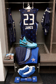 lebron james nba 100214 all star dallas 36 2010 NBA All Star: D Wade and LeBron lead EAST in Front of 108k