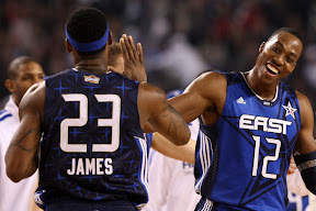 lebron james nba 100214 all star dallas 42 2010 NBA All Star: D Wade and LeBron lead EAST in Front of 108k