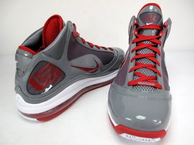 Releasing Now: 393320 002 Grey / Red OSU Nike LeBron VII TB nike air max lebron 7 gr grey white red 2 09 Releasing Now: 393320 002 Grey / Red OSU Nike LeBron VII TB