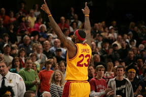 lebron james nba 081212 cle vs phi 08 Hawks Stop Cavaliers Eleven Game Winning Streak