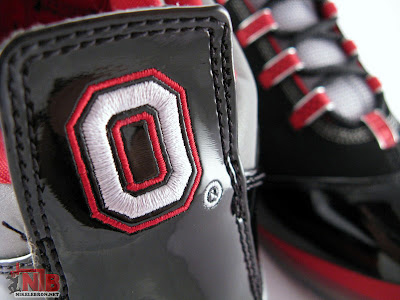 Ohio State Buckeyes Nike Zoom Soldier II Away Showcase lbj soldier ii pe osu away5 33 Ohio State Buckeyes Nike Zoom Soldier II Away Showcase