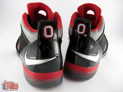lbj soldier ii pe osu away5 14 Ohio State Buckeyes Nike Zoom Soldier II Away Showcase