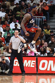 lebron james nba 081213 cle at atl 03 King James and the Cleveland Cavaliers Still Undefeated at Home