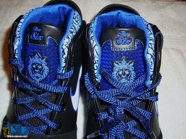 Detailed Look at the Black and Royal Blue Nike LeBron VI with 3M