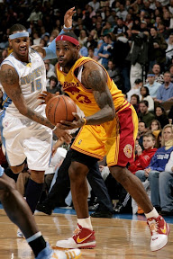 lebron james nba 081219 cle at den 03 King James and the Cleveland Cavaliers Still Undefeated at Home
