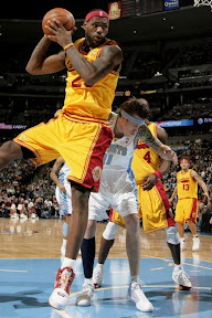 lebron james nba 081219 cle at den 06 King James and the Cleveland Cavaliers Still Undefeated at Home