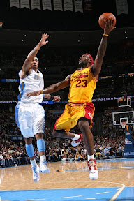 lebron james nba 081219 cle at den 02 King James and the Cleveland Cavaliers Still Undefeated at Home