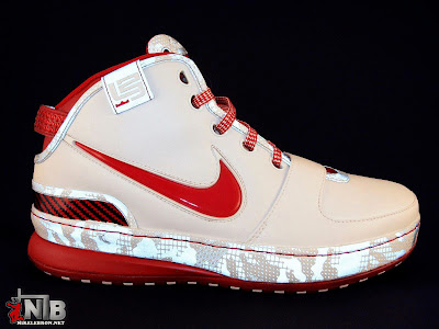 Ohio State Buckeyes Nike Zoom LeBron VI aka Home PE Showcase nike zoom lebron 6 gr white crimson grey 4 42 Ohio State Buckeyes Nike Zoom LeBron VI aka Home PE Showcase