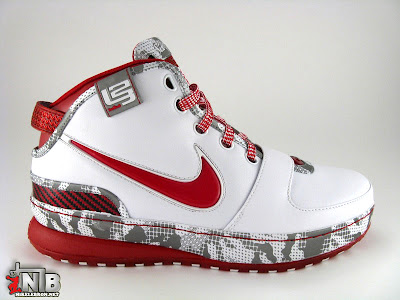 Ohio State Buckeyes Nike Zoom LeBron VI aka Home PE Showcase nike zoom lebron 6 gr white crimson grey 4 52 Ohio State Buckeyes Nike Zoom LeBron VI aka Home PE Showcase