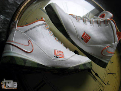 Zoom Soldier II White Orange Camo Unreleased Sample lbj soldier ii ss white orange1 08 Zoom Soldier II White Orange Camo Unreleased Sample