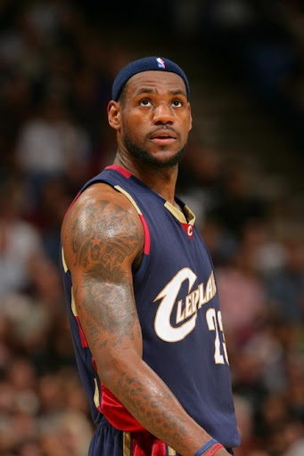 lebron james tattoo 509 arms right small Tattoos
