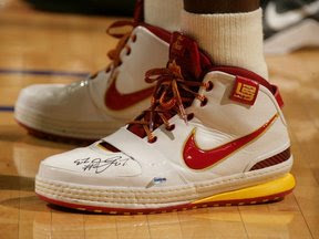 timeline 090208 shoe lebron6 fairfax 2008 09 Timeline