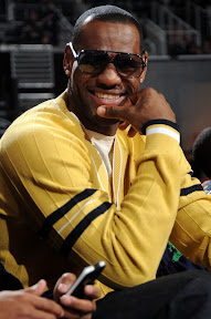 LeBron James Rocking the Akron Six During 2009 NBA All Star Festivities lebron james nba 090214 all star phoenix 22 LeBron James Rocking the Akron Six During 2009 NBA All Star Festivities