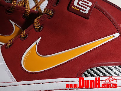nike zoom lebron 6 pe hardwood classic 4 07 Upcoming HOH Exclusive   Hardwood Classic Red Six
