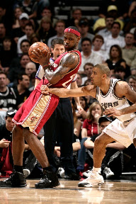 King James and Dwyane Wade Put on a Show To Remember in Miami lebron james nba 090227 cle at sas 11 King James and Dwyane Wade Put on a Show To Remember in Miami