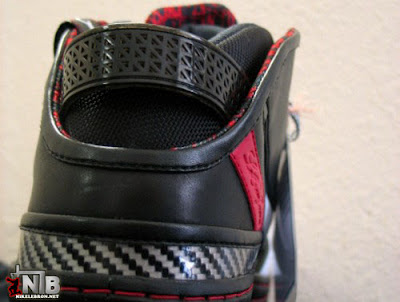 nike zoom lebron 6 gr black white red 17 03 Another LeBron Six Sample   Look And See Black White Red