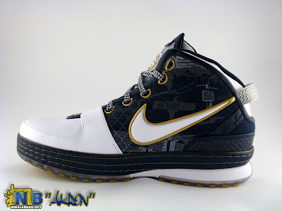 Akron Nike Zoom LeBron VI Personalized for AU Zips Showcase nike zoom lebron 6 pe akron 7 03 Akron Nike Zoom LeBron VI Personalized for AU Zips Showcase