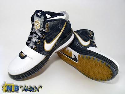 Akron Nike Zoom LeBron VI Personalized for AU Zips Showcase nike zoom lebron 6 pe akron 7 24 Akron Nike Zoom LeBron VI Personalized for AU Zips Showcase