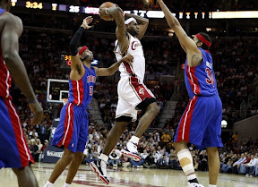 lebron james nba 090421 cle vs det 10 game 2 Cleveland Beats Detroit and Takes a Commanding 2 0 Series Lead