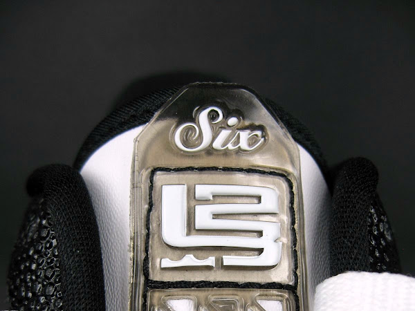 Nike Zoom LeBron VI 6 Low Black and White Actual Photos